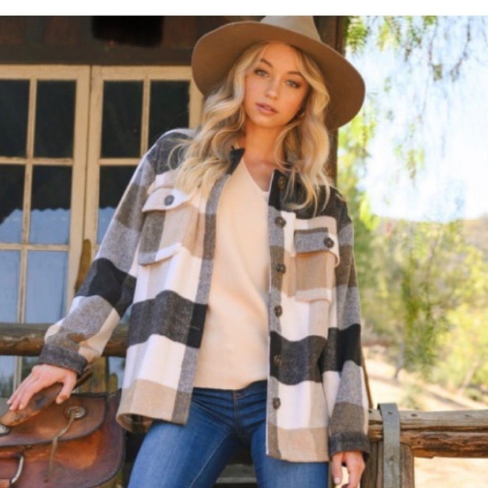 Melrose with Love Shacket Jacket